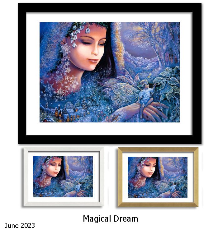 Magical Dream Framed Print